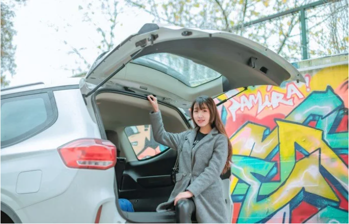 媳婦當車模