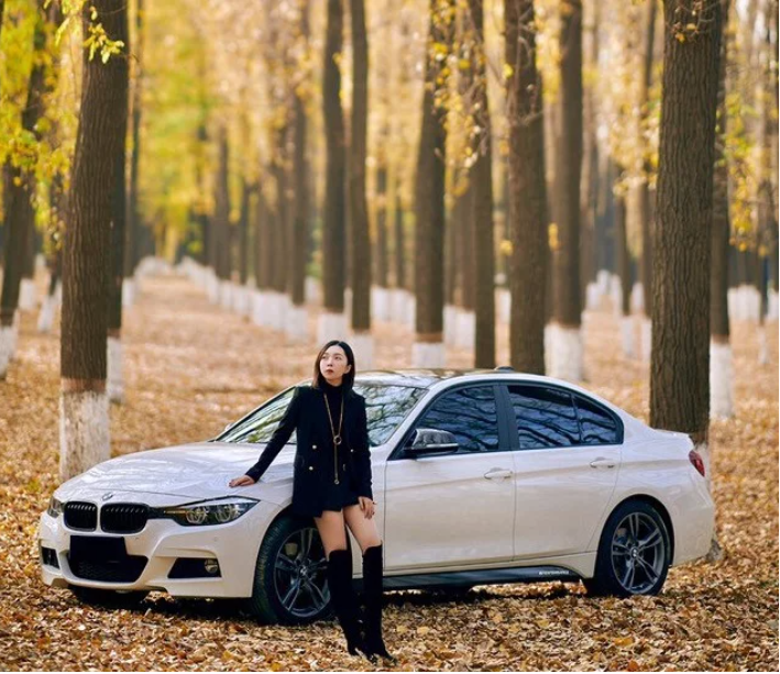 媳婦當(dāng)車模