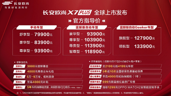 長安歐尚X7