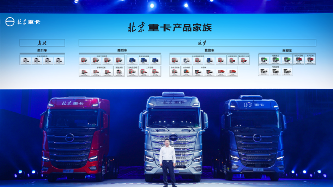 讓夢想觸手可及 全新一代中高端北京數智重卡耀世登場